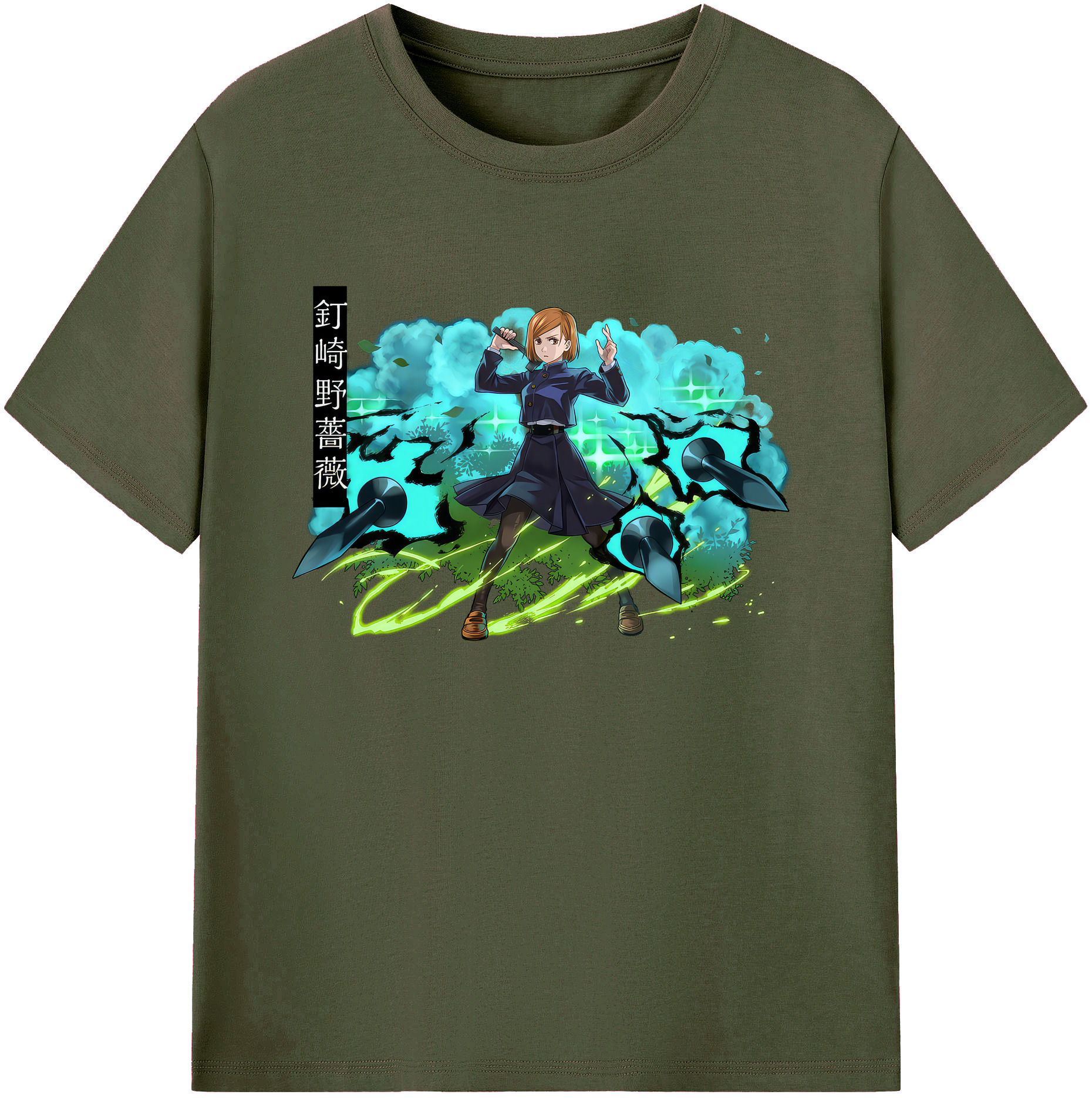 （画像用） 呪術廻戦 Jujutsu Kaisen 綿100％ メンズ半袖Tシャツ｜肌触りやわらか＆通気性